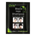 Dexe Black Hair Dye Shampoo for Instant Grey Coverage