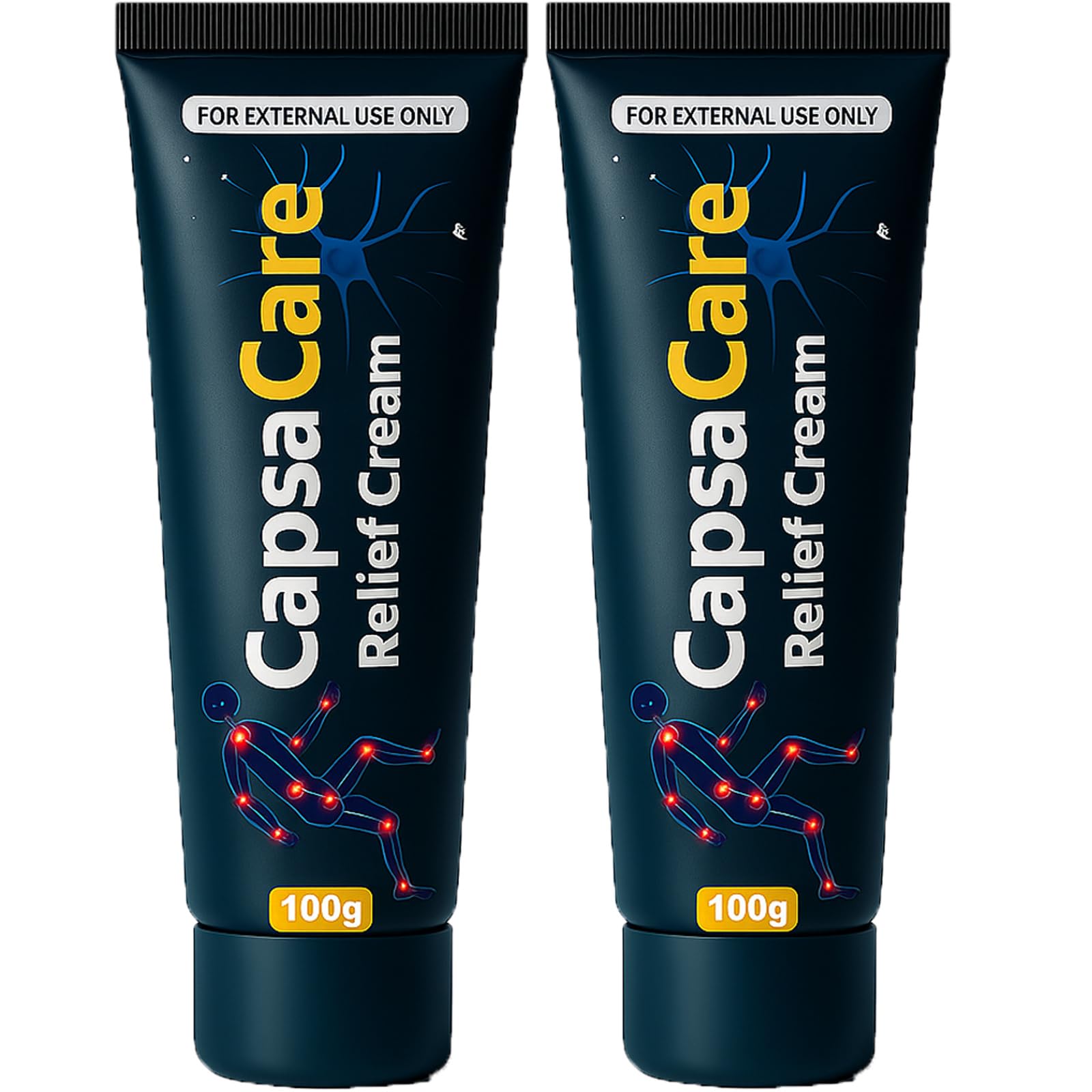 Capsacare Neuropathy Relief Cream by DFTLUUE | Neurosoothe Formula 100g