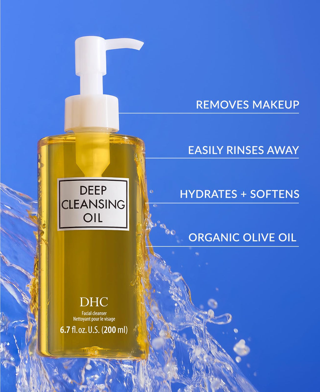 DHC Deep Cleansing Oil & Lip Cream Duo – Makeup Remover and Lip Hydration for All Skin Types
