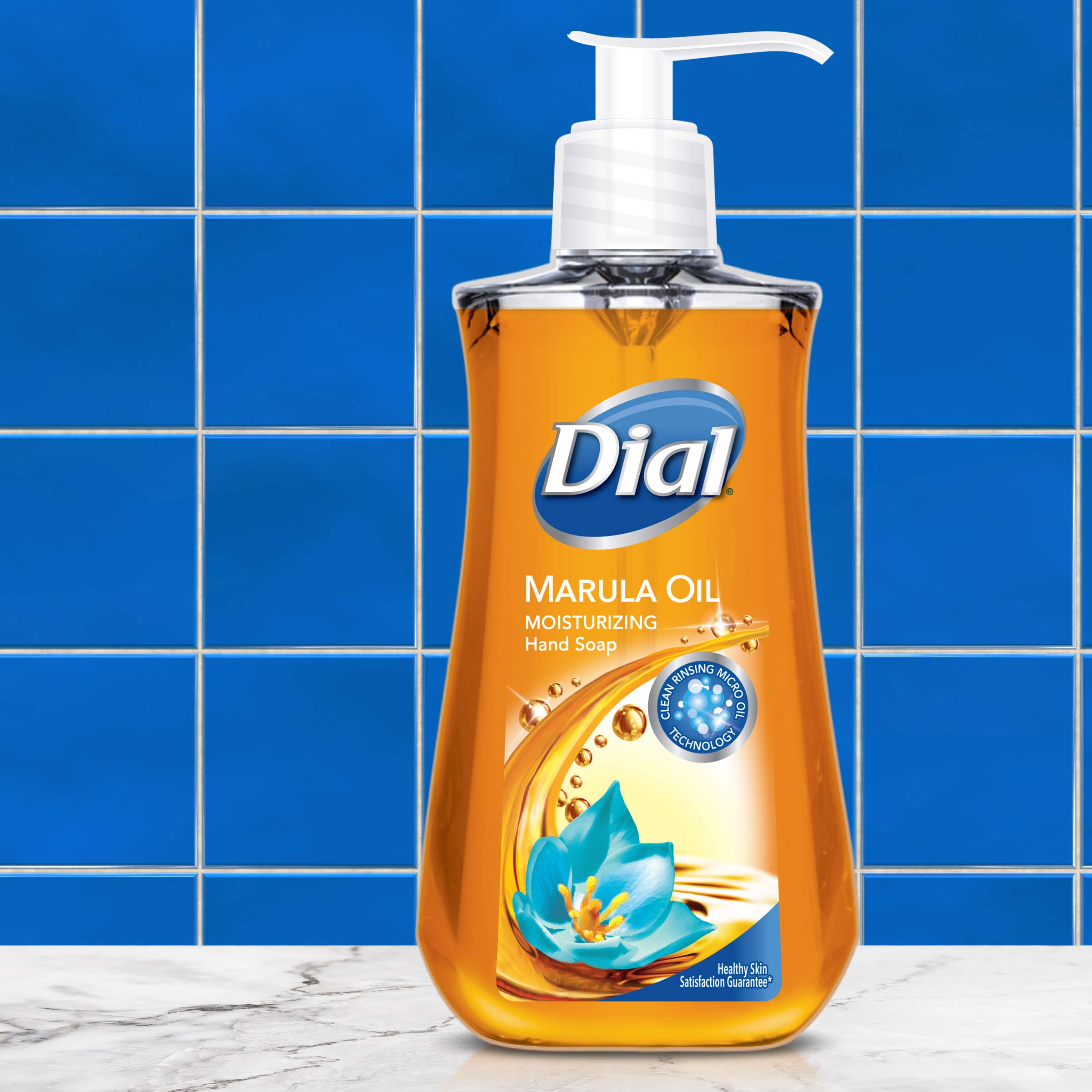 Dial Liquid Hand Soap with Marula Oil – 7.5 fl oz (Pack of 4)