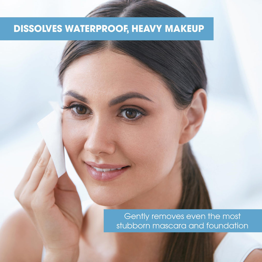 Diamond Wipes Makeup Remover Wipes – Alcohol-Free, Vitamin E, 250 Wipes