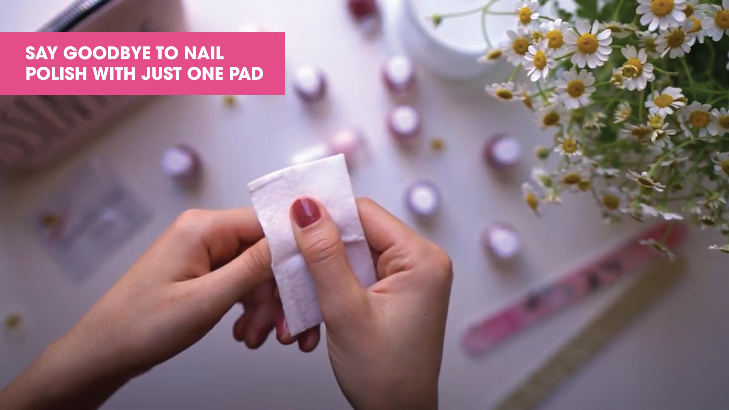 Diamond Wipes Nail Polish Remover Wipes with Aloe Vera – Case of 500