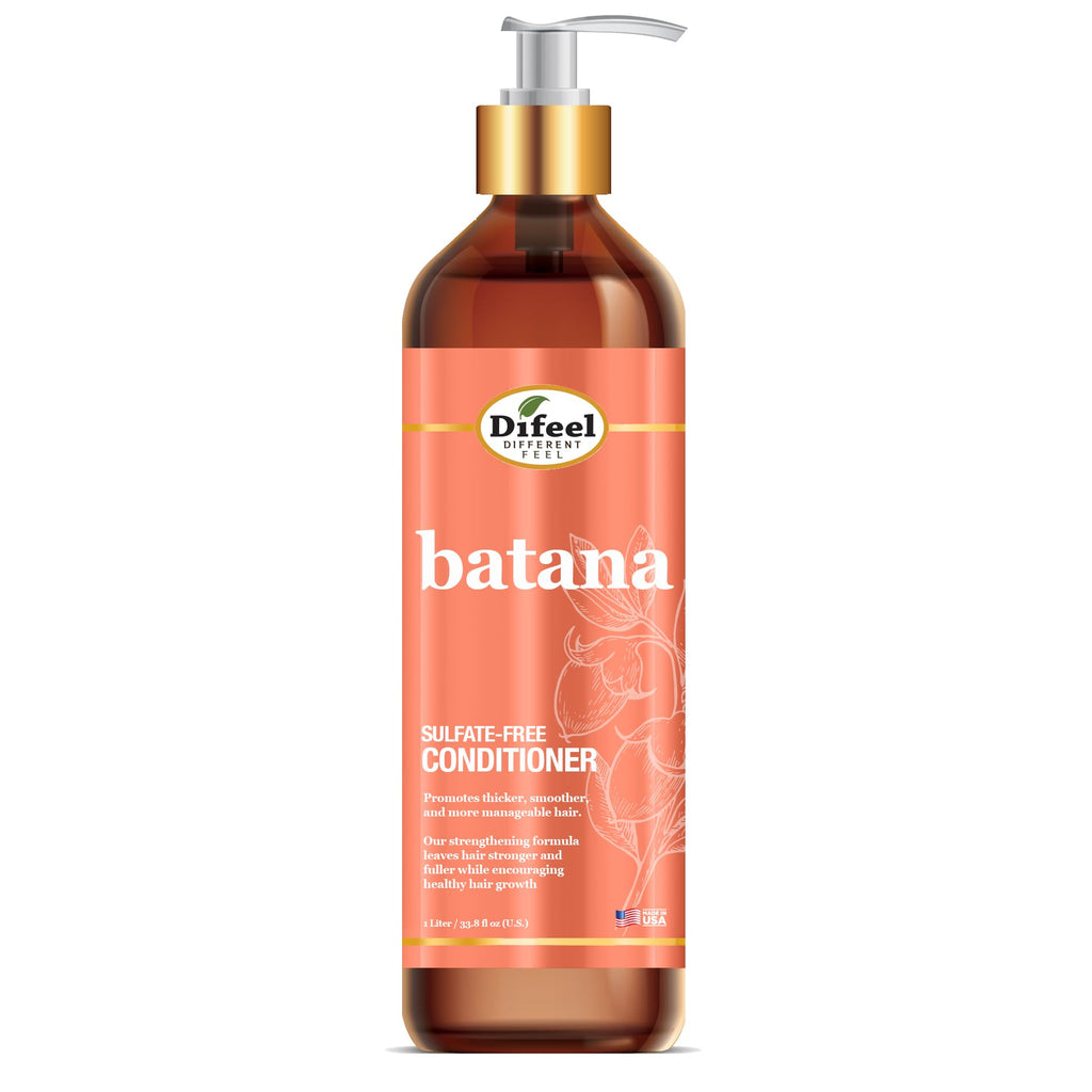 Difeel Batana Conditioner 33.8 oz – Sulfate Free Hydrating Hair Conditioner