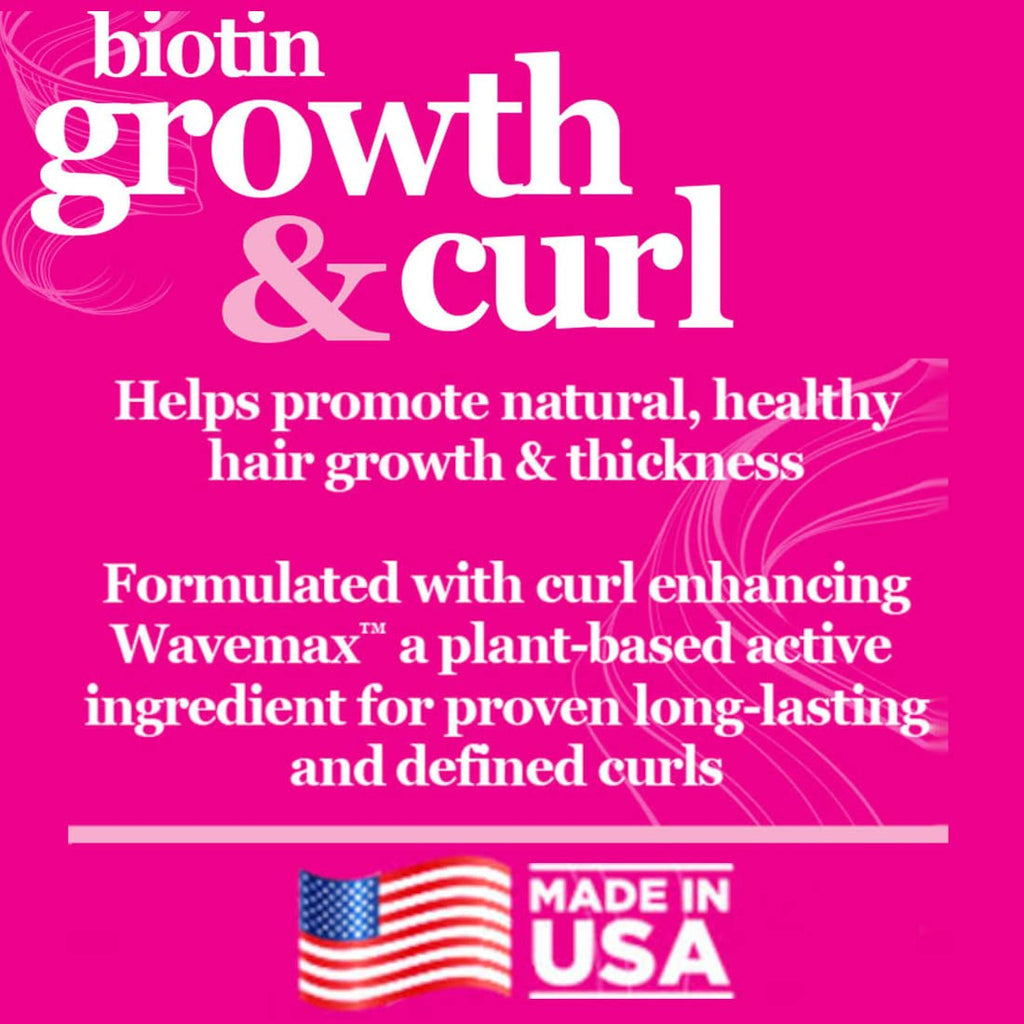 Difeel Biotin Growth & Curl Premium Hair Oil – 7.1 oz Deluxe 2-Pack Gift Set