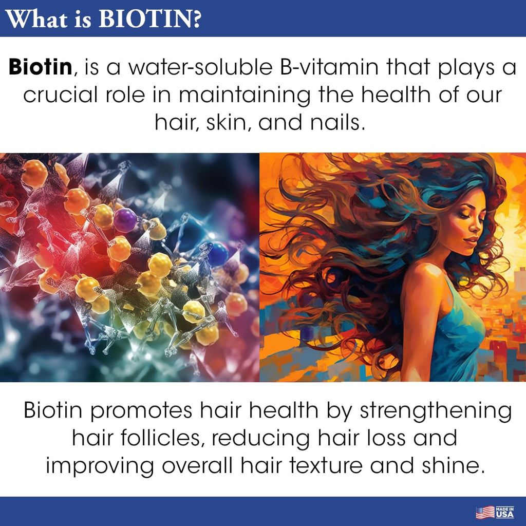Difeel Pro-Growth Biotin Shampoo & Conditioner Gift Set – Large 33.8oz, Sulfate Free