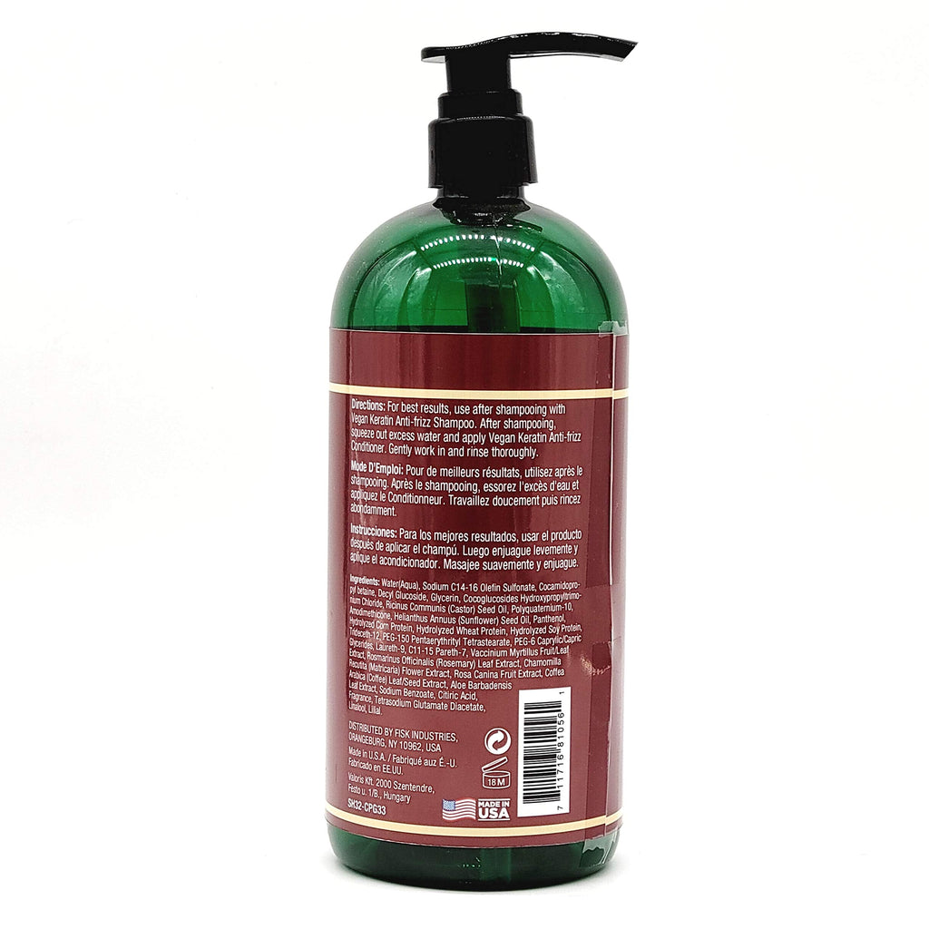 Difeel Castor Pro-Growth Shampoo 33.8 oz | Castor Oil Hair Growth Formula, Sulfate Free