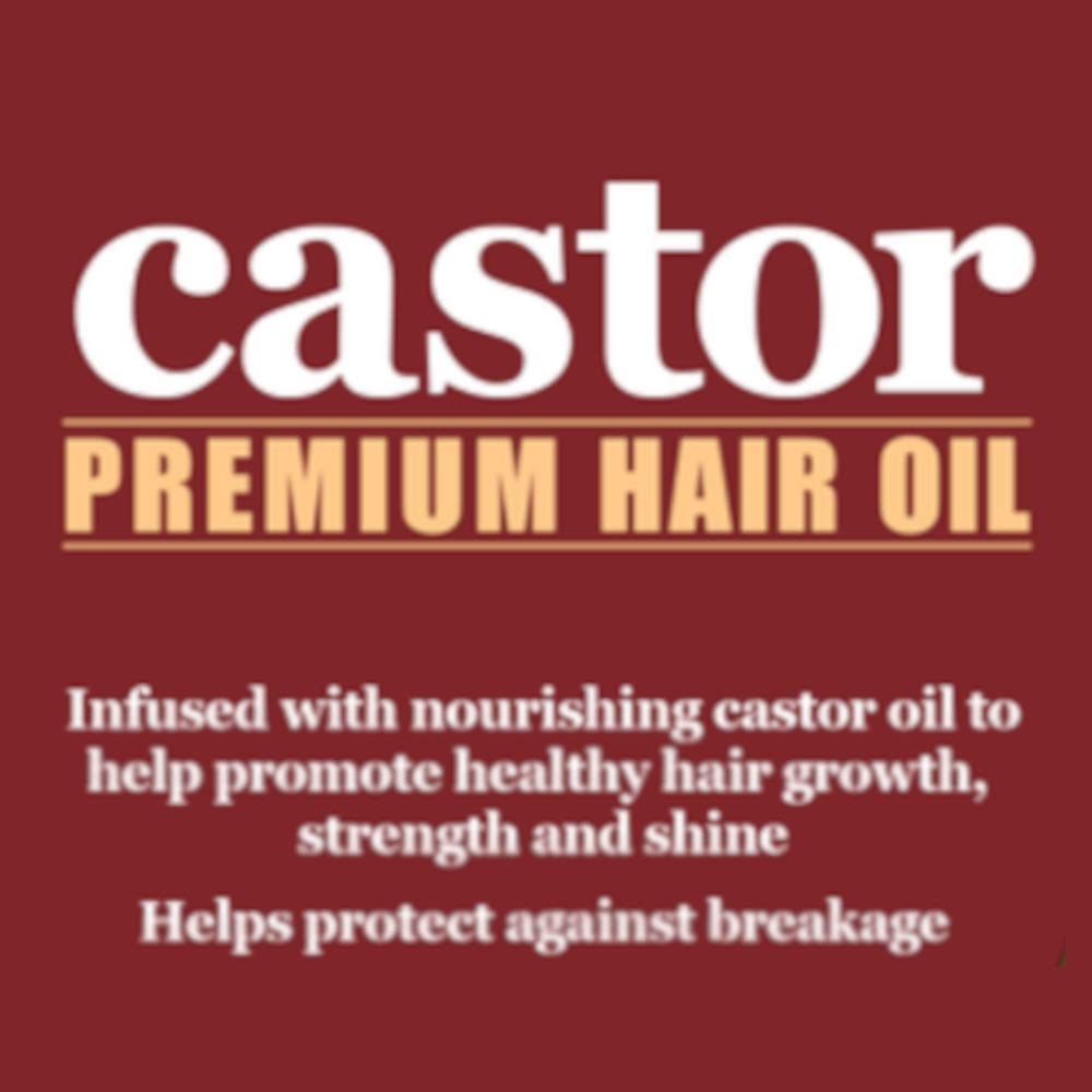 Difeel Castor Pro-Growth Shampoo 33.8 oz | Castor Oil Hair Growth Formula, Sulfate Free