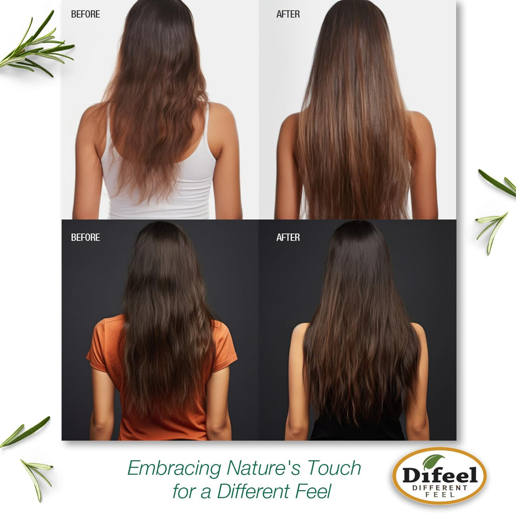 Difeel Elevated Rosemary Mint Hair Conditioner with Biotin – Strengthen Dry, Damaged Hair