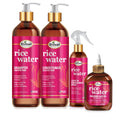 Difeel Rice Water 4-Piece Shampoo & Conditioner Set | Deep Conditioning for All Hair Types