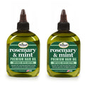 Difeel Rosemary & Mint Premium Hair Oil with Biotin – Deluxe 2-Pc Gift Set