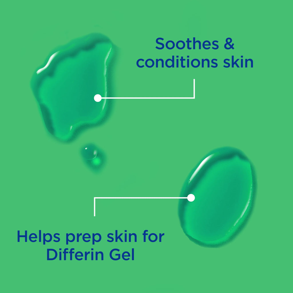 Differin Witch Hazel Toner – Pore-Minimizing, Alcohol-Free Skin Prep for Acne-Prone Skin (8 oz)
