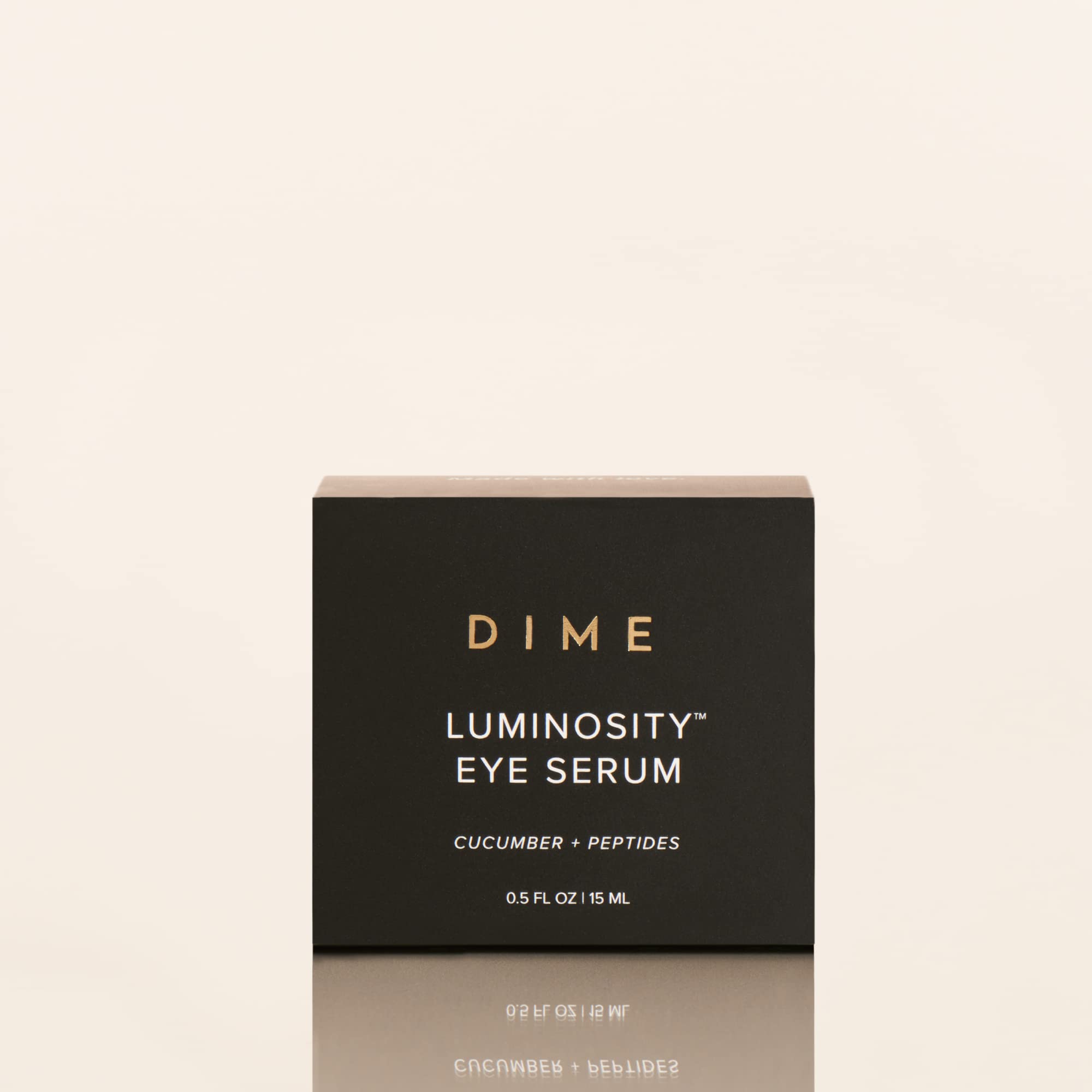 DIME Beauty Luminosity Eye Serum – Brighten, Depuff & Refresh Under-Eyes (0.5 oz / 15 mL)