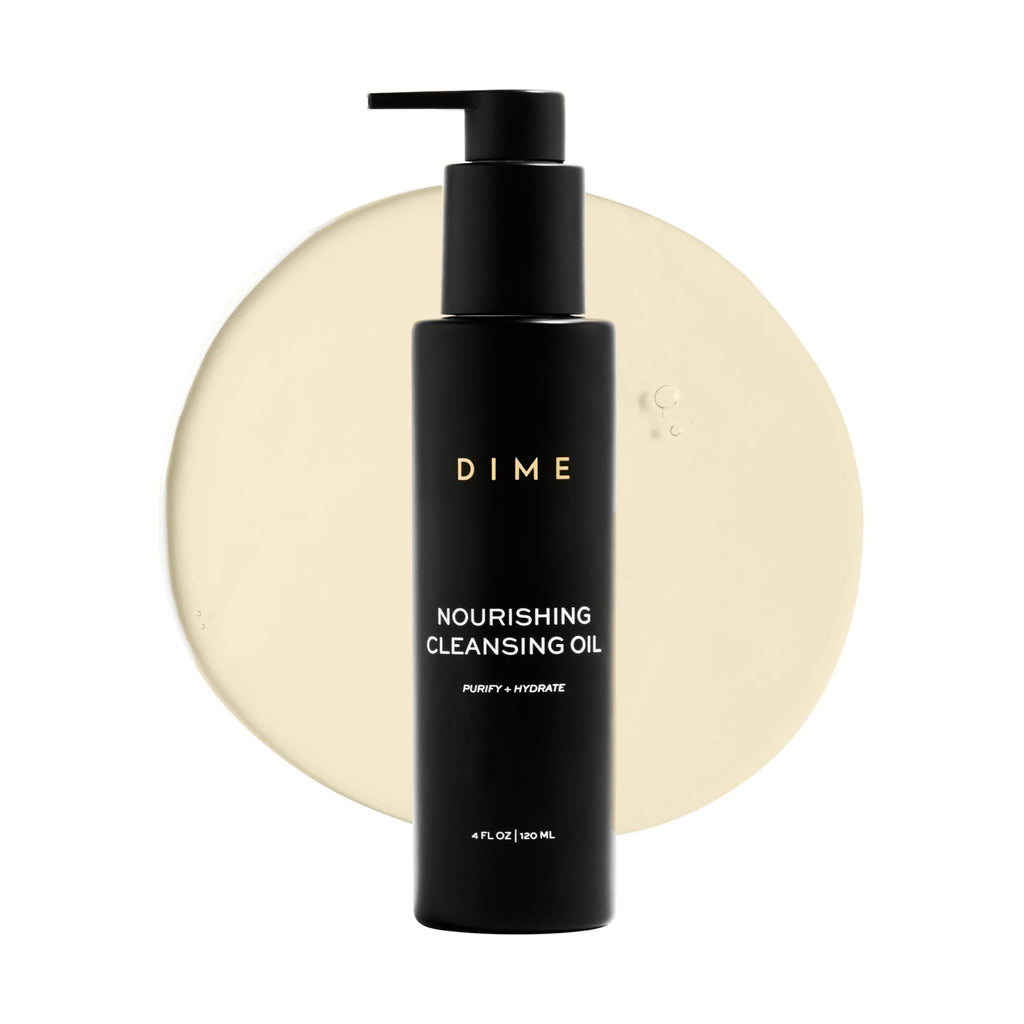 DIME Beauty Nourishing Cleansing Oil — Makeup Remover for All Skin Types, 4 fl oz