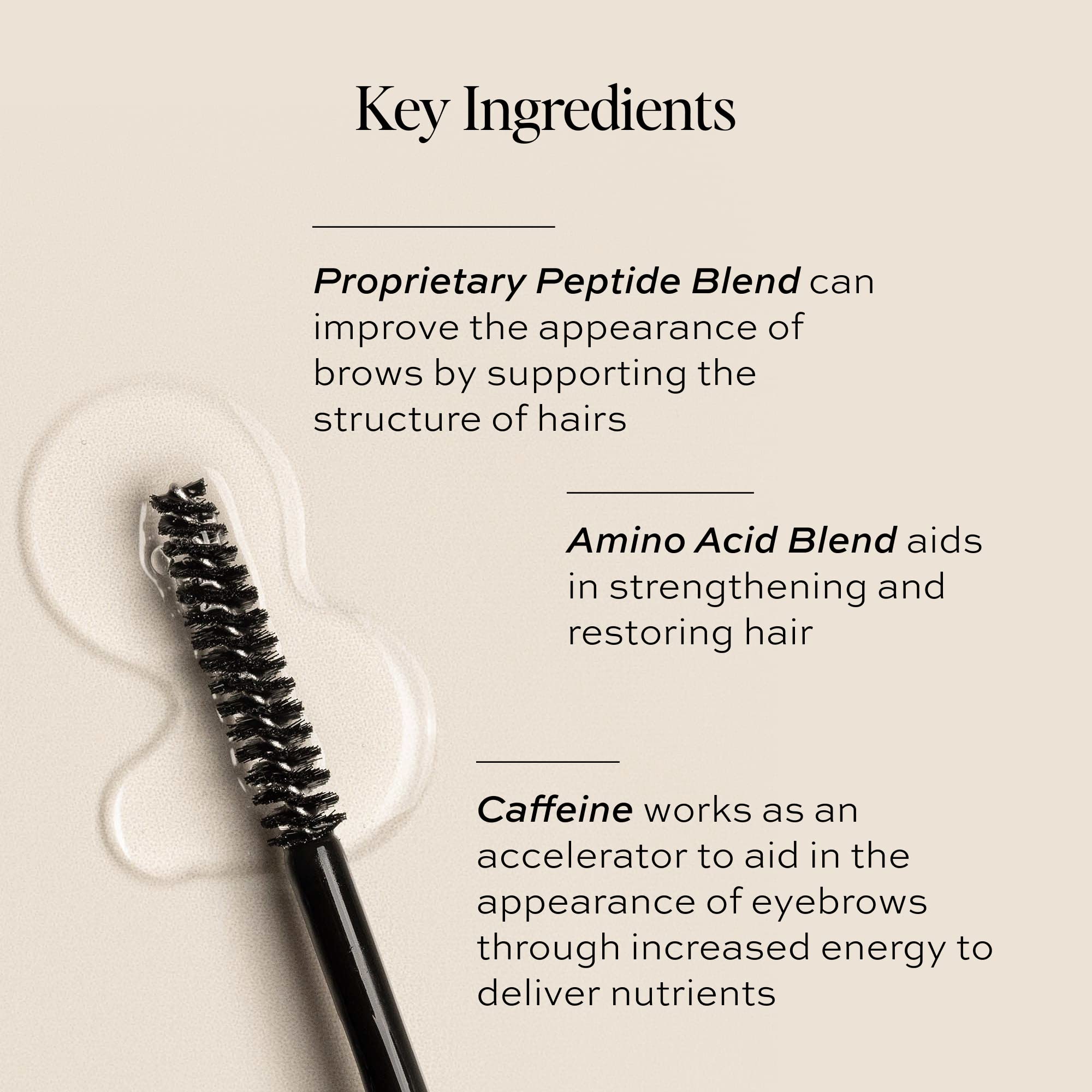 DIME Beauty Eyebrow Enhancing Gel — Clear Brow Gel for Fuller, Thicker Brows | 0.20 oz / 6 mL