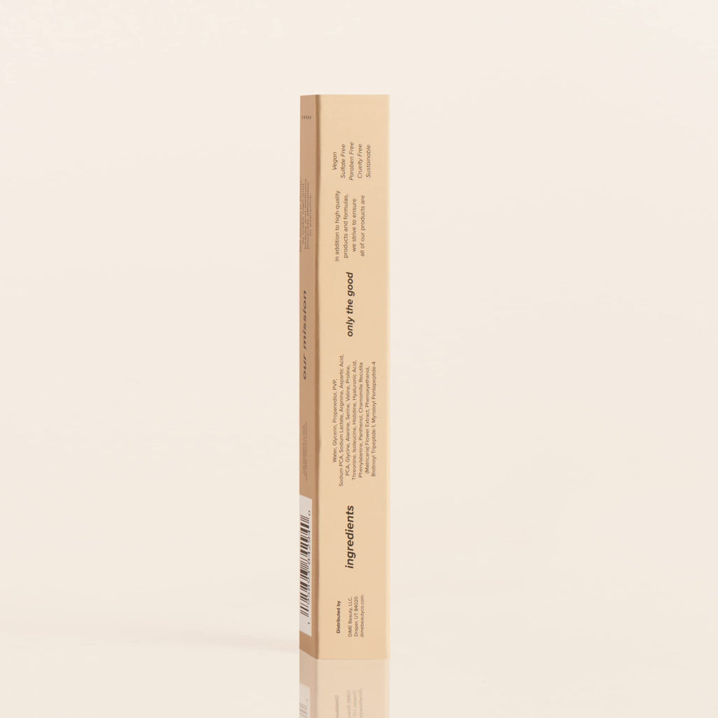 DIME Beauty Eyebrow Enhancing Gel — Clear Brow Gel for Fuller, Thicker Brows | 0.20 oz / 6 mL