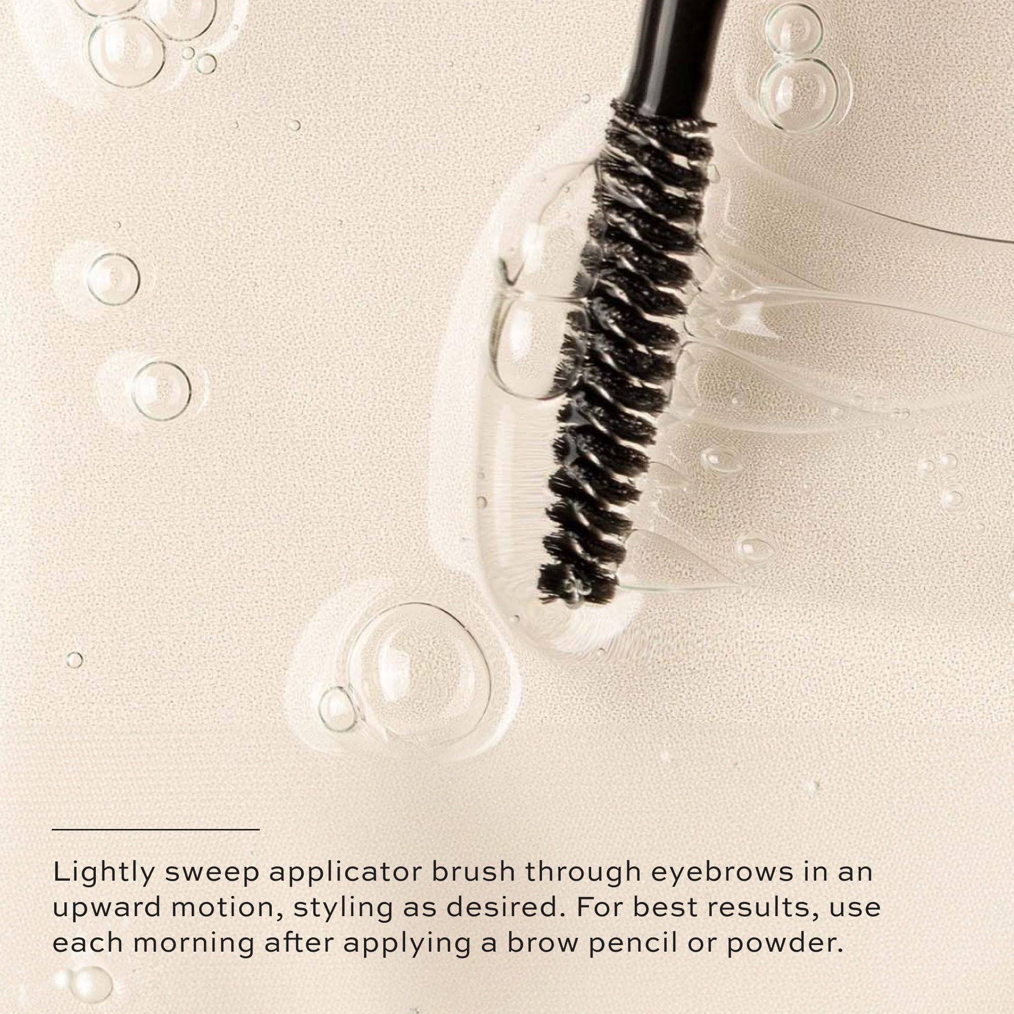 DIME Beauty Eyebrow Enhancing Gel — Clear Brow Gel for Fuller, Thicker Brows | 0.20 oz / 6 mL