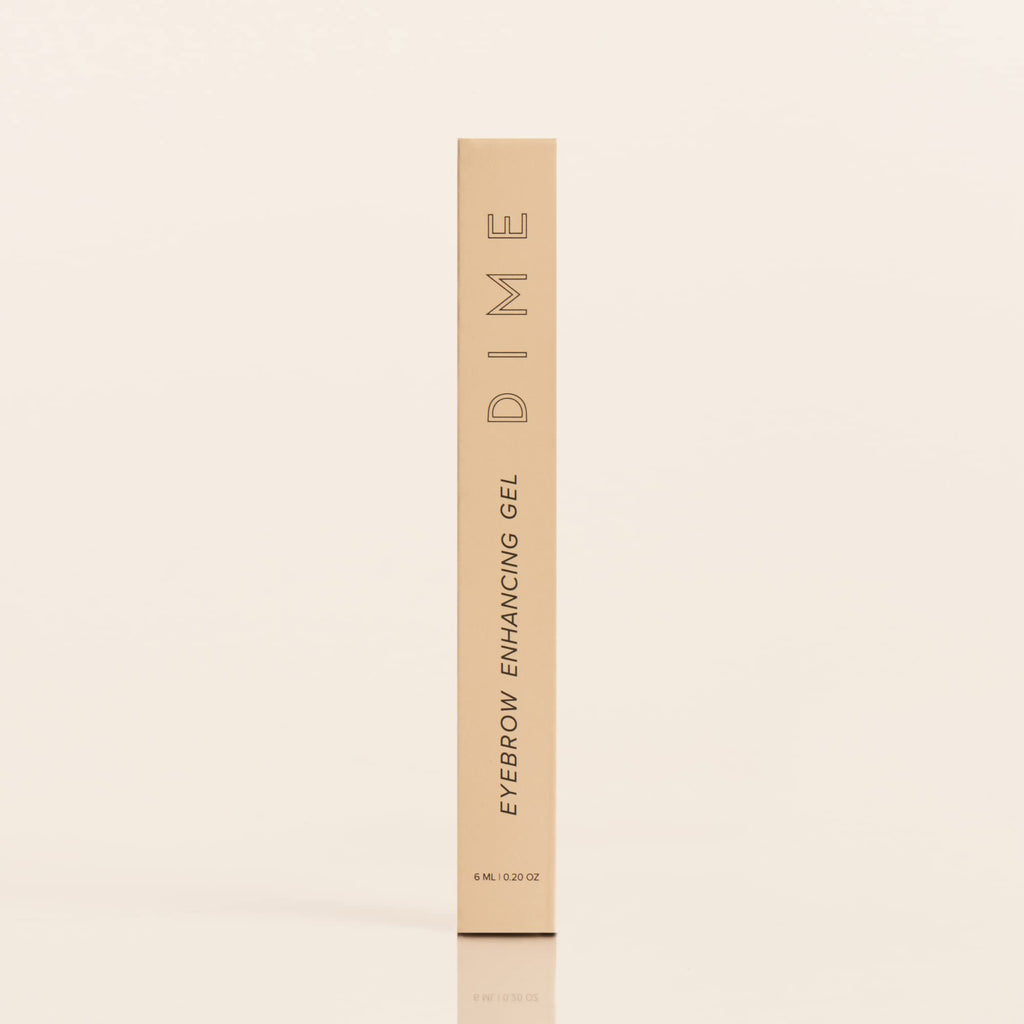 DIME Beauty Eyebrow Enhancing Gel — Clear Brow Gel for Fuller, Thicker Brows | 0.20 oz / 6 mL