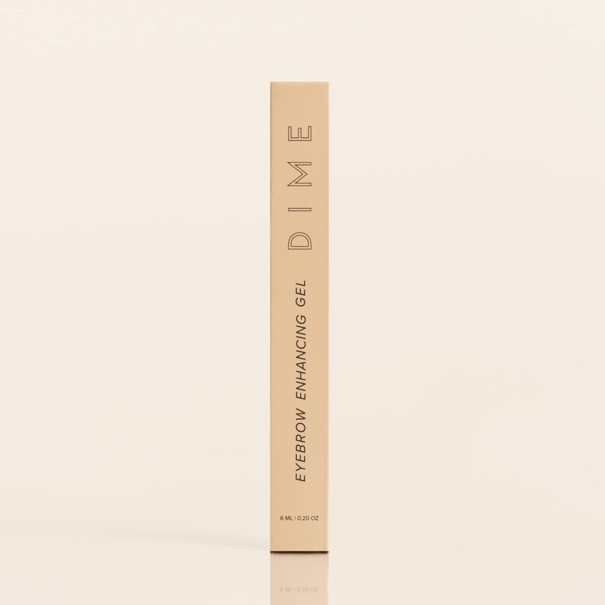 DIME Beauty Eyebrow Enhancing Gel — Clear Brow Gel for Fuller, Thicker Brows | 0.20 oz / 6 mL