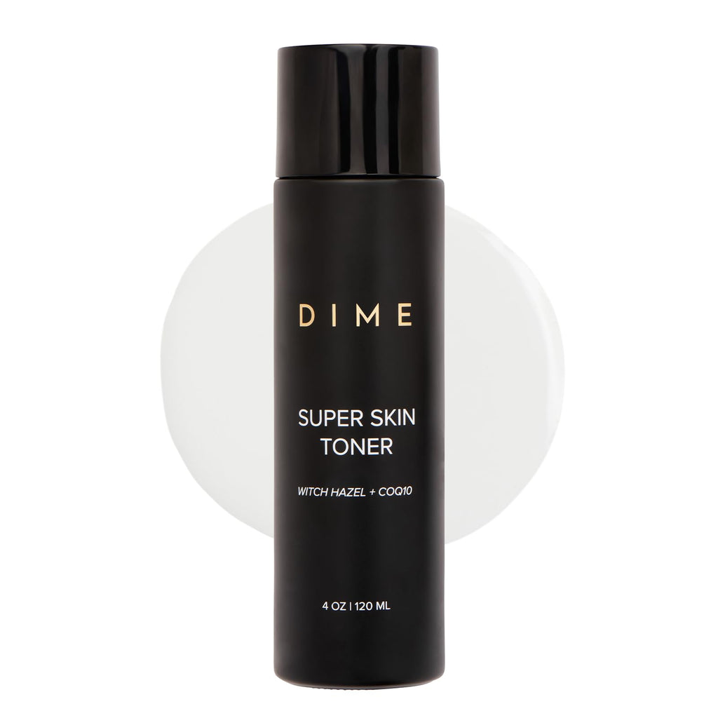 DIME Beauty Super Skin Toner – Alcohol-Free Witch Hazel, Aloe Vera & Cucumber, 4 oz