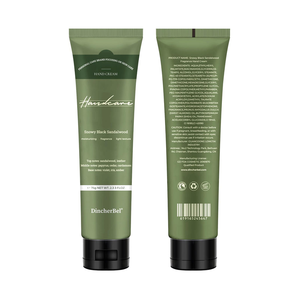 DincherBel Niacinamide 5% Hand Cream with Vitamin C – Deep Hydration, Non-Greasy, 7.92 fl oz