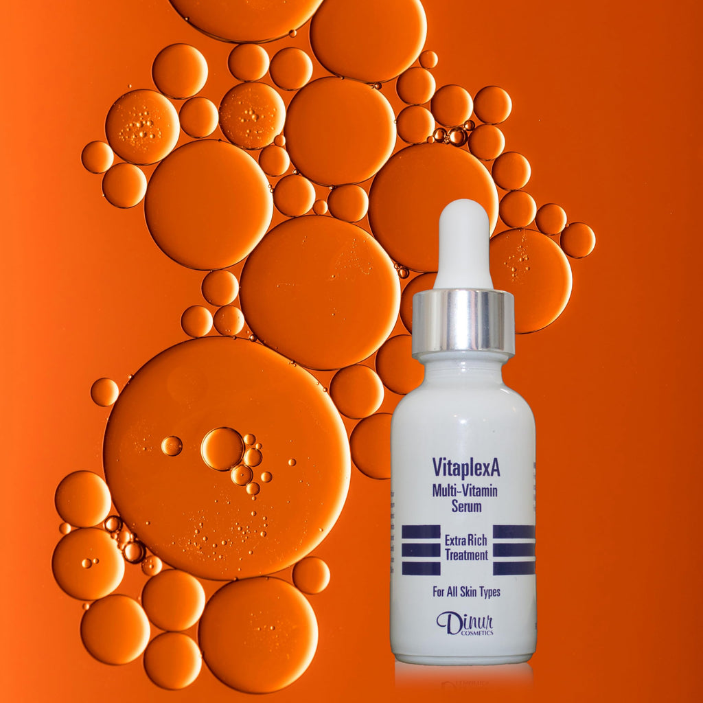 Dinur Cosmetics Vitaplex A Multi-Vitamin Serum – Extra Rich Hydration for All Skin Types