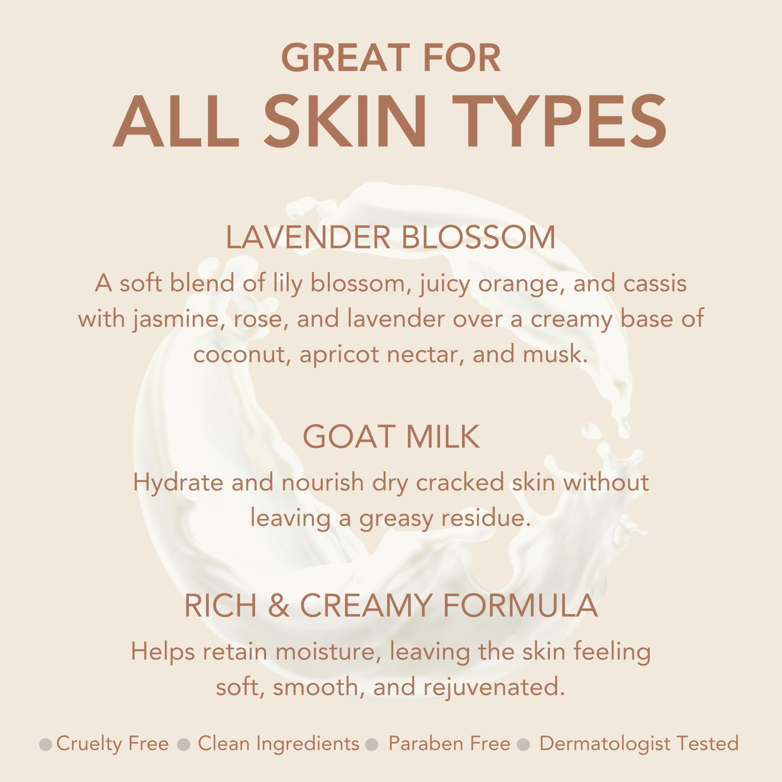 Dionis Goat Milk Hand Cream Lavender Blossom — 6 Pack