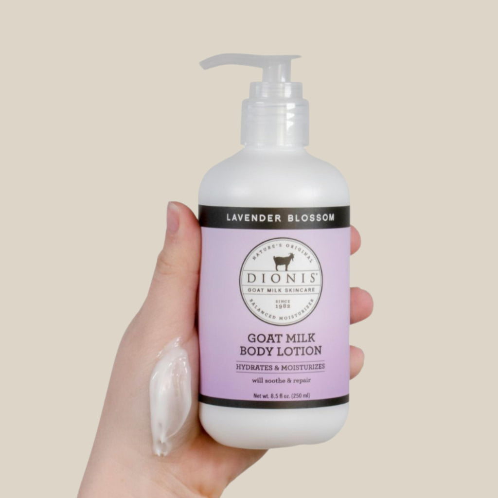 Dionis Goat Milk Lotion Lavender Blossom Gift Set — Hydrating, Cruelty-Free, Dermatologist Tested