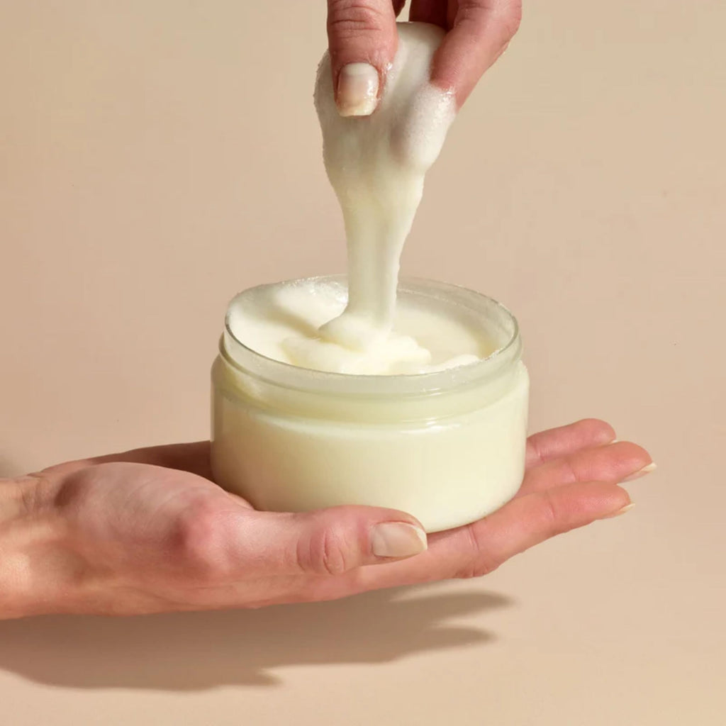 Dionis Goat Milk Whipped Body Scrub Vanilla Bean 8oz – Hydration & Gentle Exfoliation