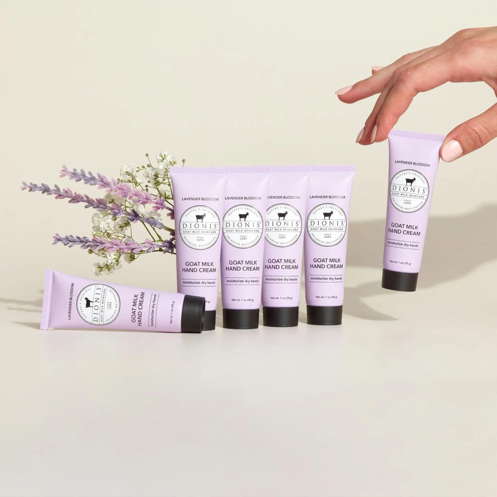 Dionis Goat Milk Hand Cream Lavender Blossom — 6 Pack