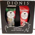 Dionis Goat Milk Hand Cream Duo: Nutcracker & Peppermint Twist 1oz