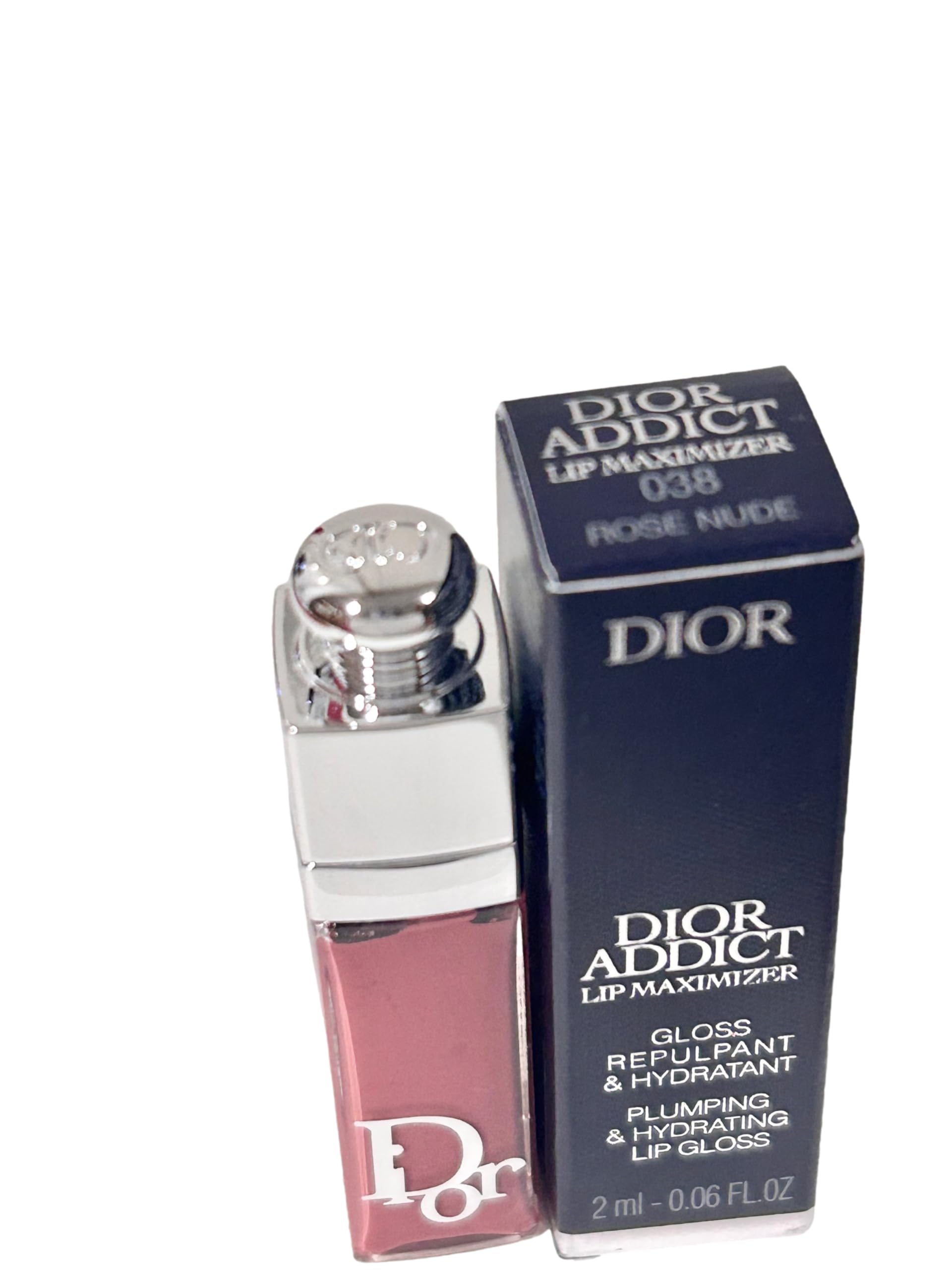Dior Addict Lip Maximizer Lip Plumping Gloss Rose Nude Mini Size 2 ml | Dior
