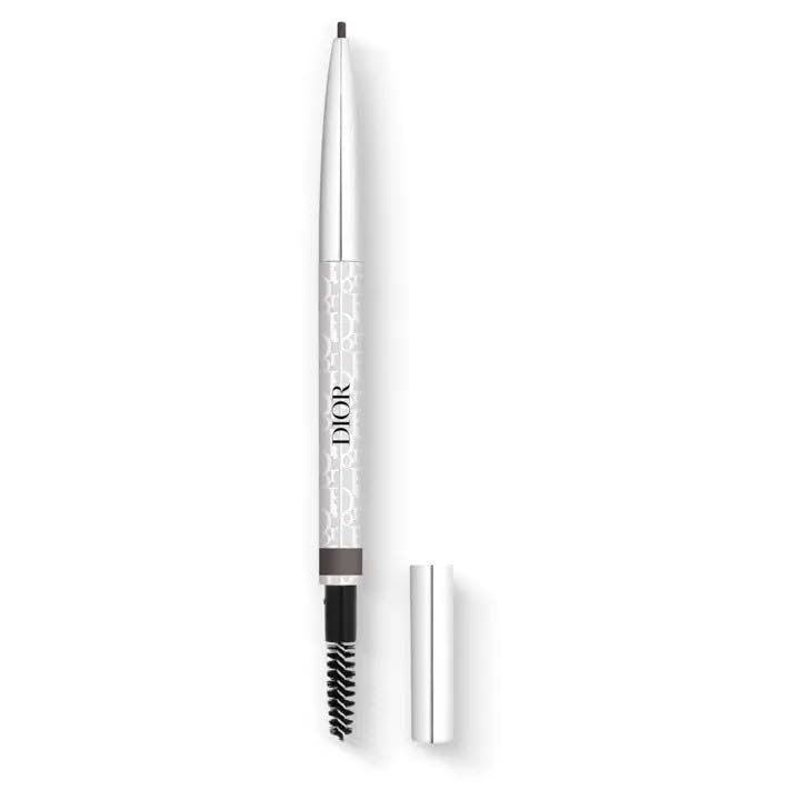 Dior Diorshow Brow Styler Eyebrow Pencil – Waterproof with Ultrafine Retractable Tip, 0.003 oz, Shade 033 Grey Brown