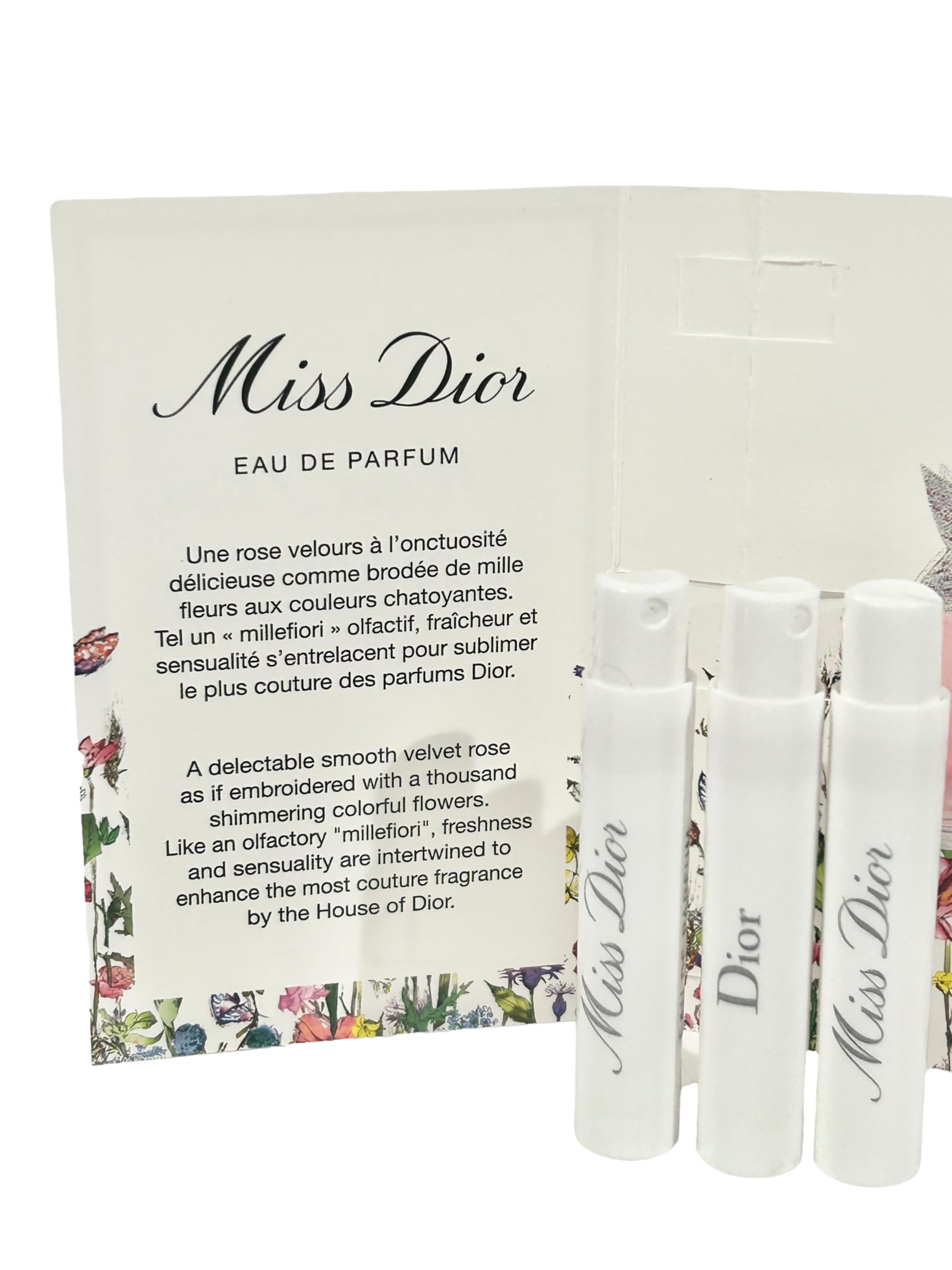 Dior Miss Dior Sample Set – 3 x 1ml Travel Size Vials