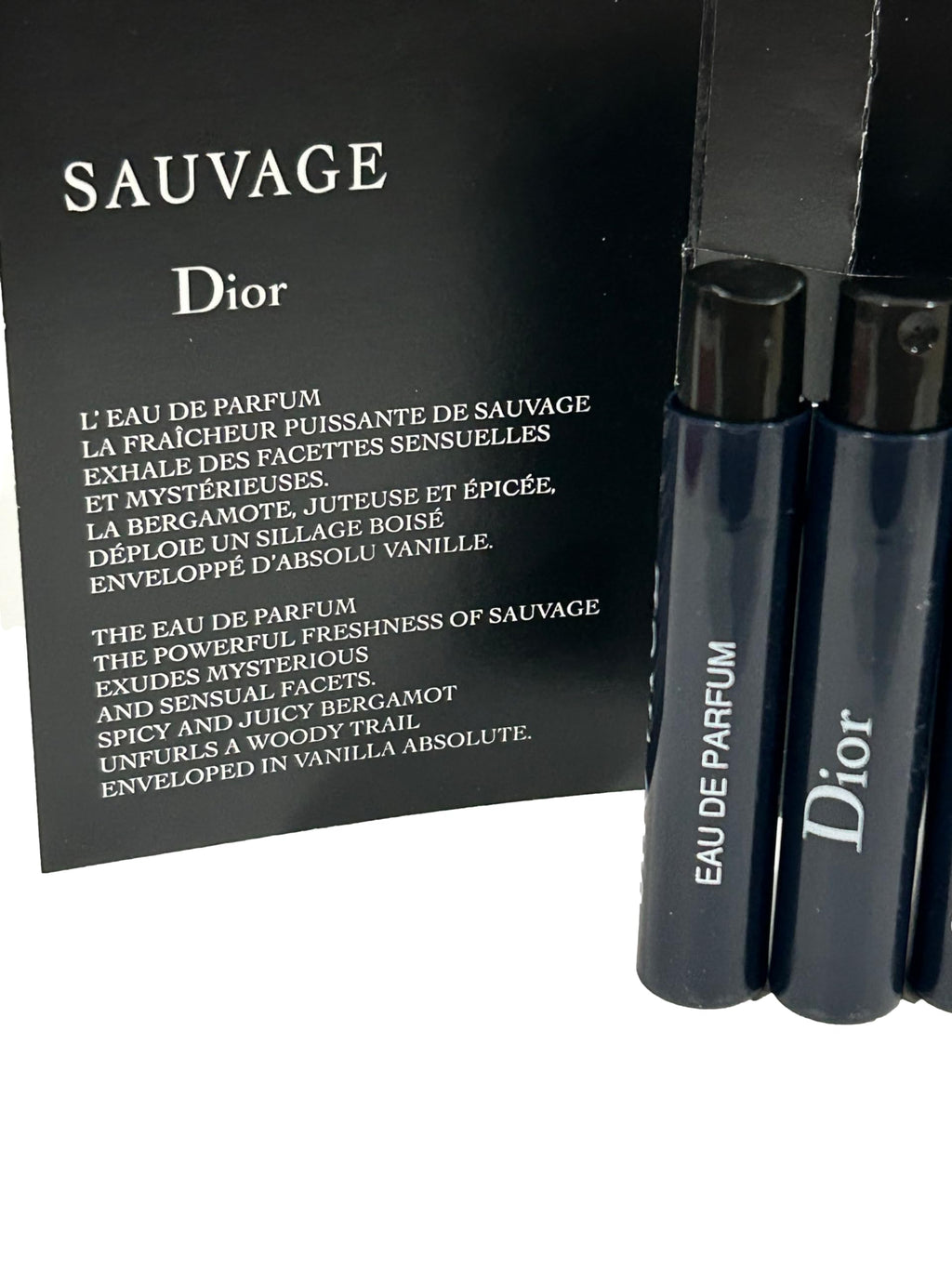 Dior Sauvage Men Sample EDP Vials – 3 x 1ml Set | Dior