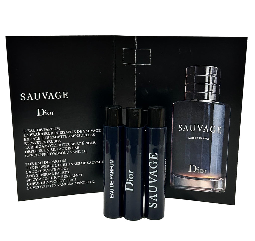Dior Sauvage Men Sample EDP Vials – 3 x 1ml Set | Dior