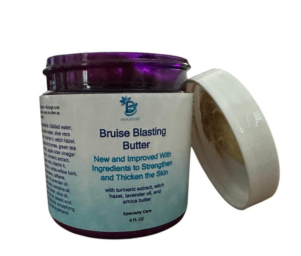Diva Stuff New Improved Bruise Dissolving Cream with Arnica, Vitamin K & Bromelain – 4 oz