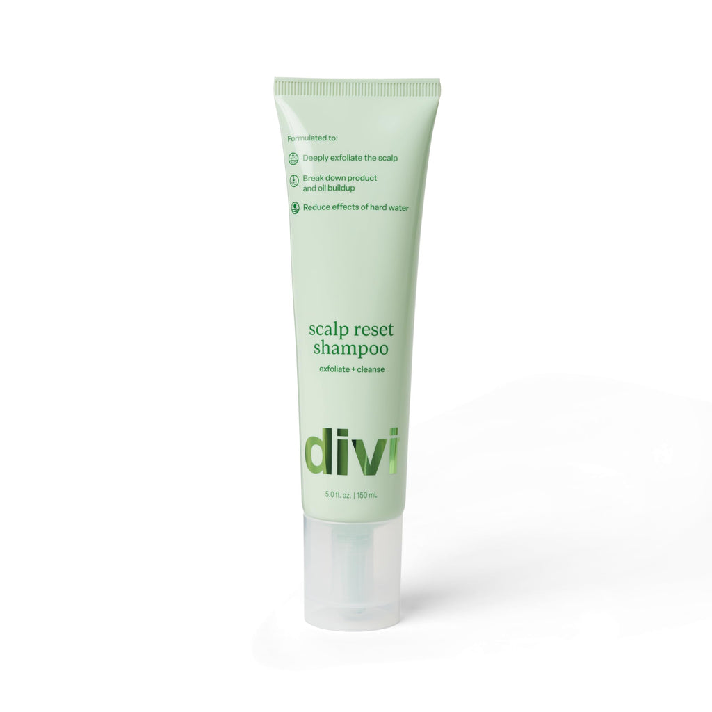 Divi Clarifying Scalp Reset Shampoo | Weekly Deep Cleansing for Buildup & Hard Water