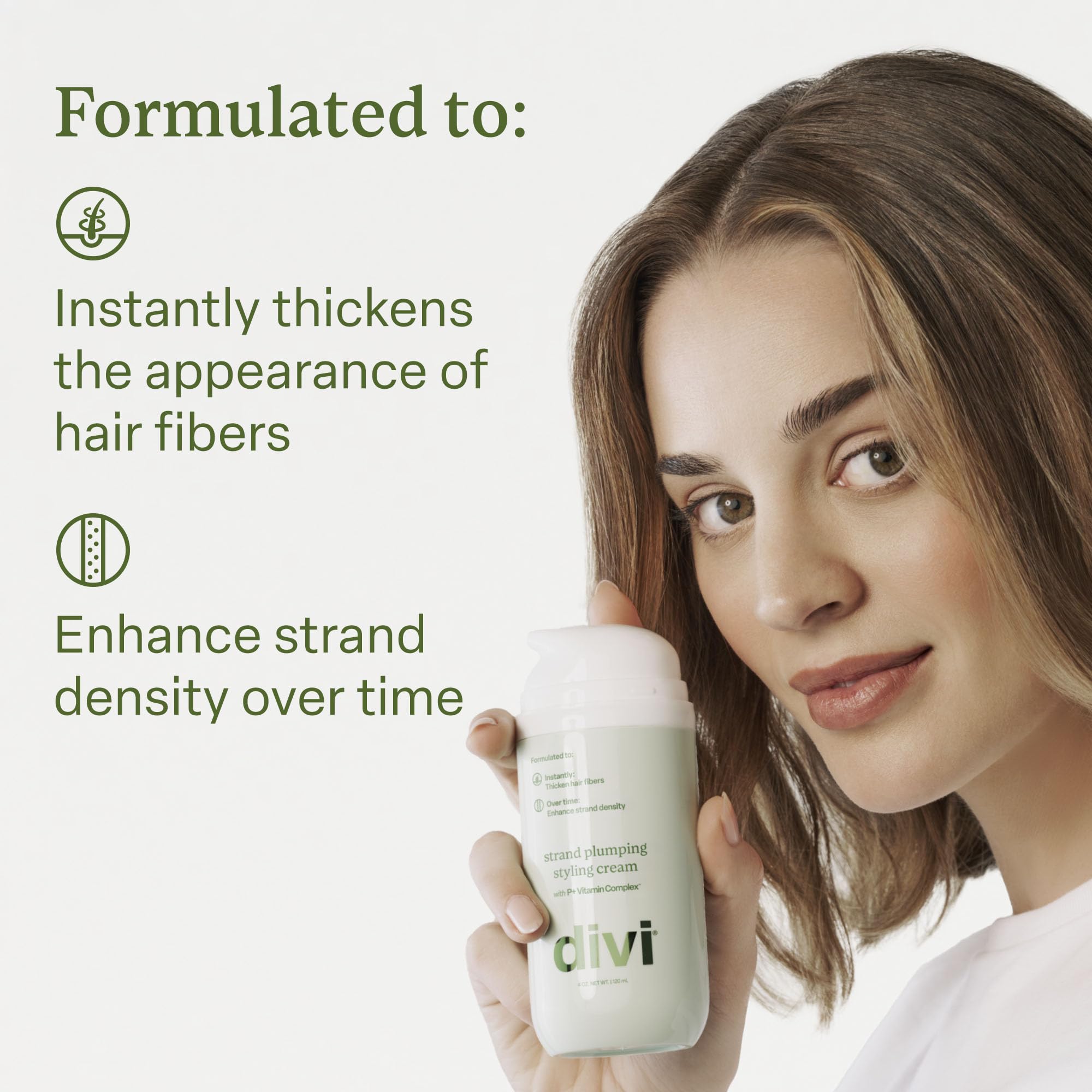 Divi Major Volume Bundle – Volumizing Shampoo, Conditioner & Strand Plumper for Fine or Thinning Hair | 3-Piece Set