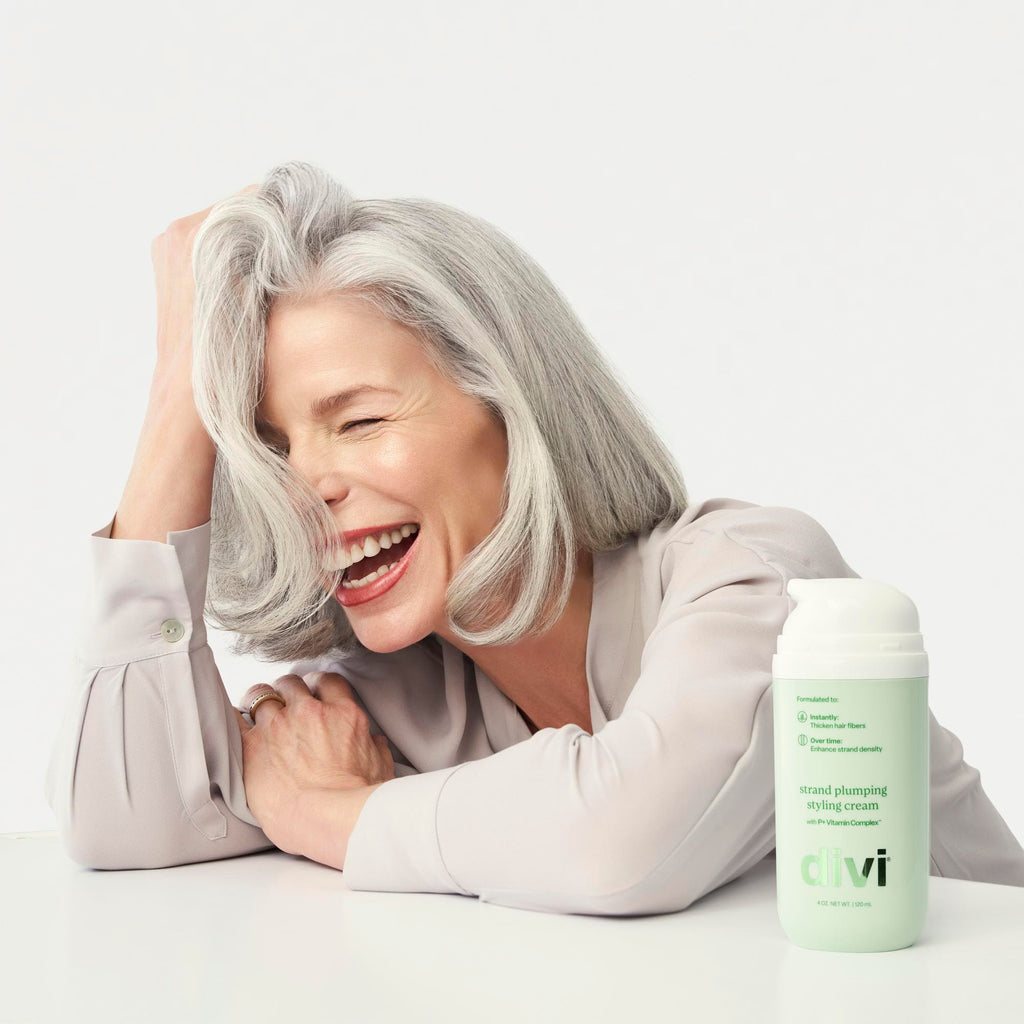 Divi Strand Styling Cream – Hair Thickening for Fine Hair, Volumizing & Frizz Control