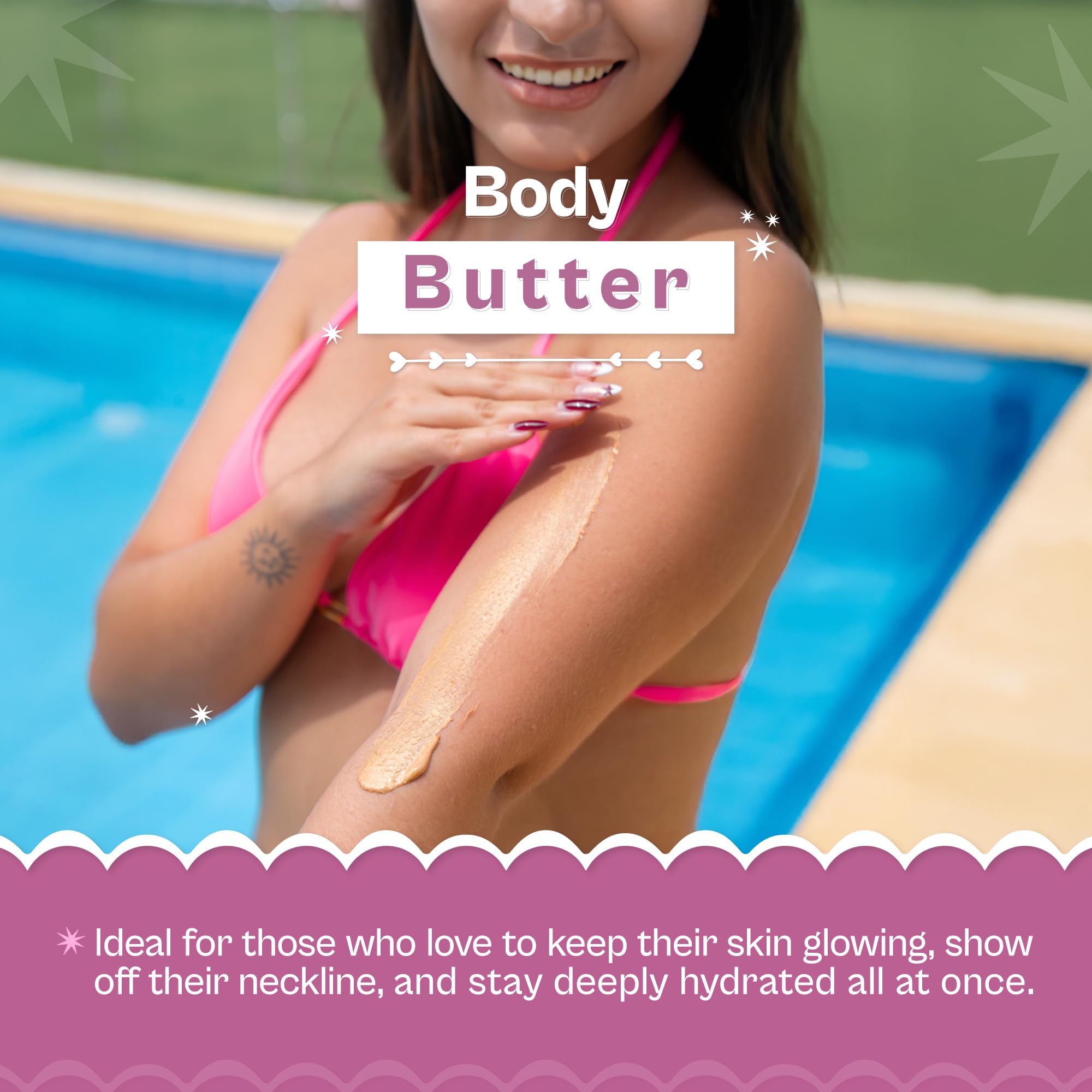 D'Luchi Body Butter: Coconut Oil & Vitamin E, 10 oz (Cruelty-Free)