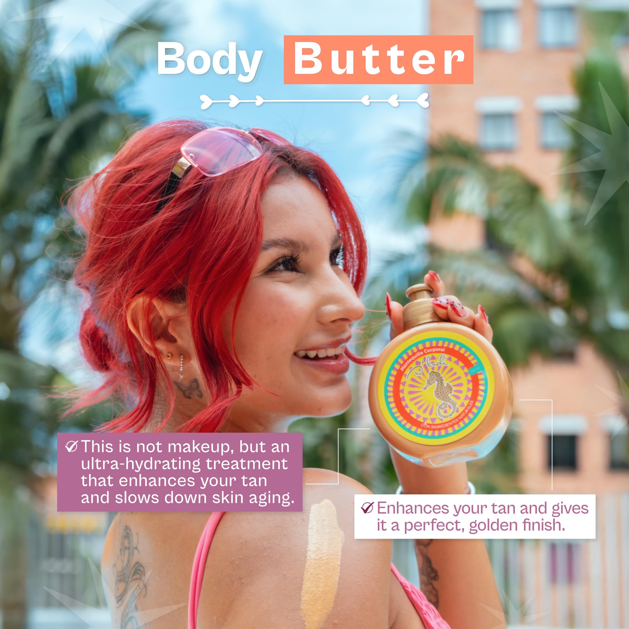 D'Luchi Body Butter: Coconut Oil & Vitamin E, 10 oz (Cruelty-Free)