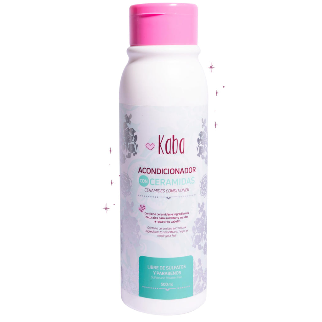 D'Luchi Kaba Ceramide Conditioner for Dry & Damaged Hair | Frizz Control & Color-Treated Care | 17oz