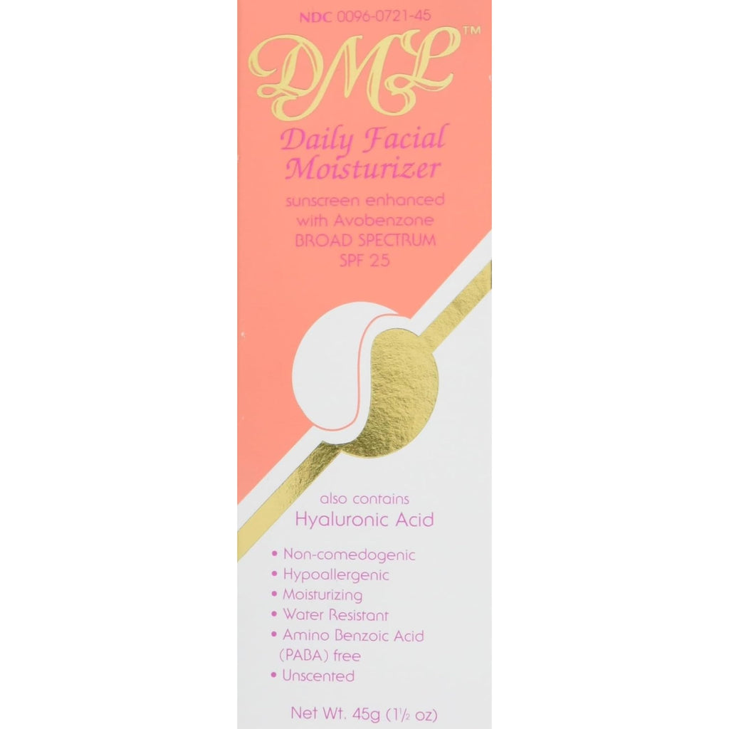 DML Facial Moisturizer SPF 25 – 1.5 oz (Pack of 2)