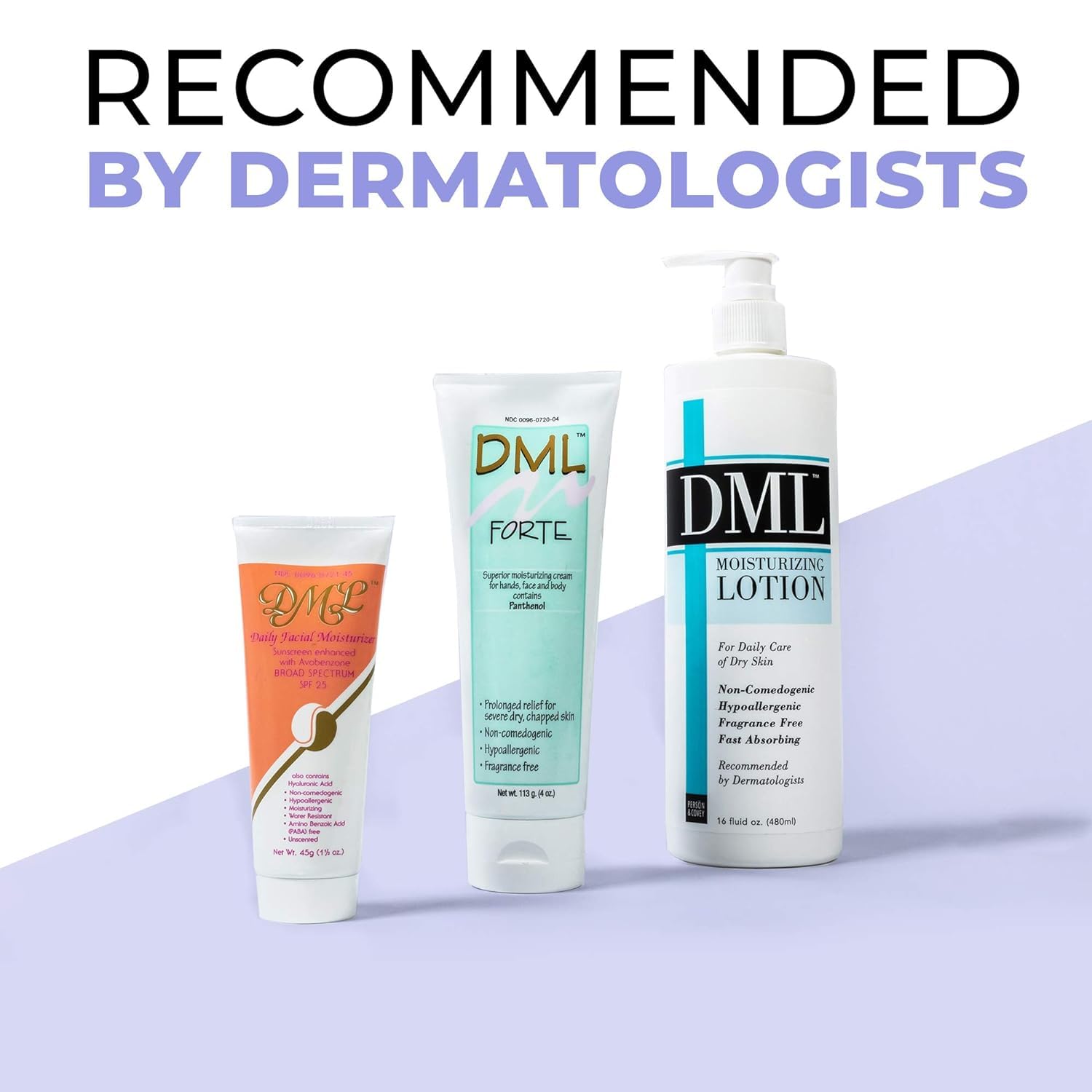 DML Facial Moisturizer SPF 25 – 1.5 oz (Pack of 2)