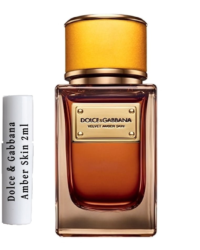 Dolce and Gabbana Amber Skin samples
