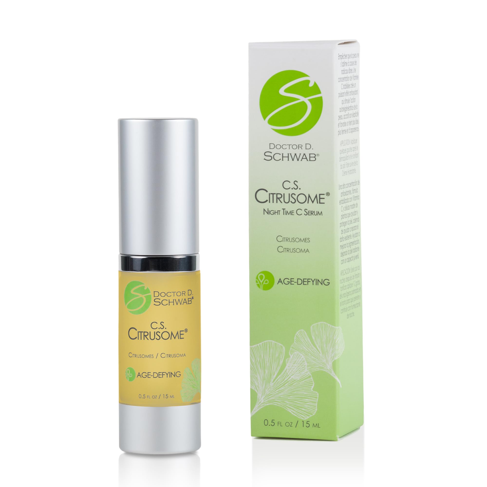 Doctor D. Schwab C.S. Citrusome Night Time Serum — Vitamin C + Grape Stem Cell Science