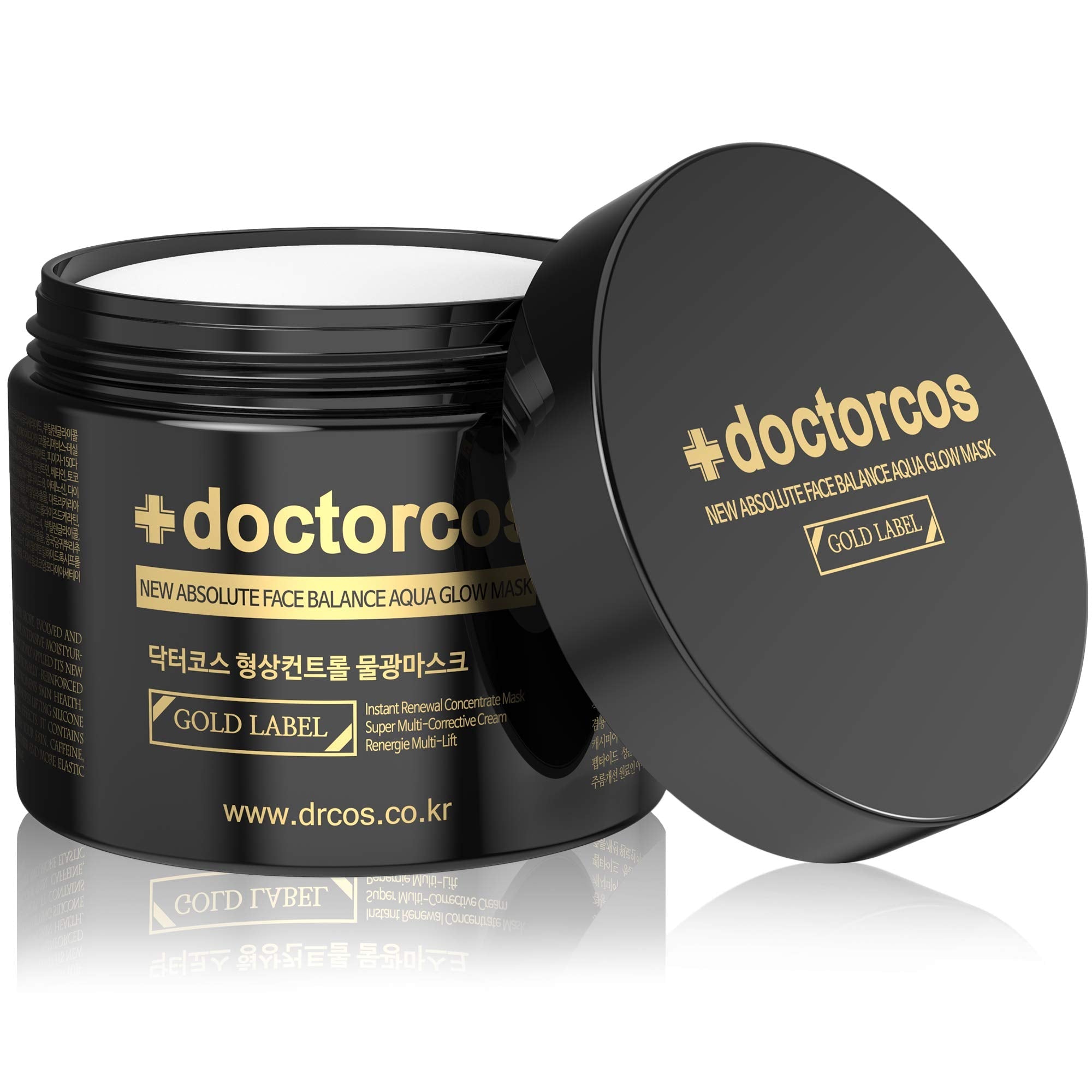 DOCTORCOS Gold Label Water Glow Mask Cream (4th Gen) – Absolute Face Balance Aqua Glow Mask | 3.71 oz