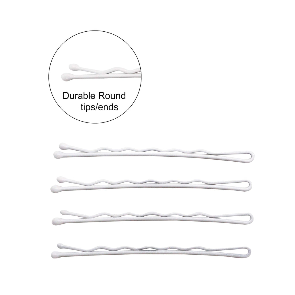 Dofash 5Waves Silver Bobby Pins – 260 Count, Octagon Storage Box