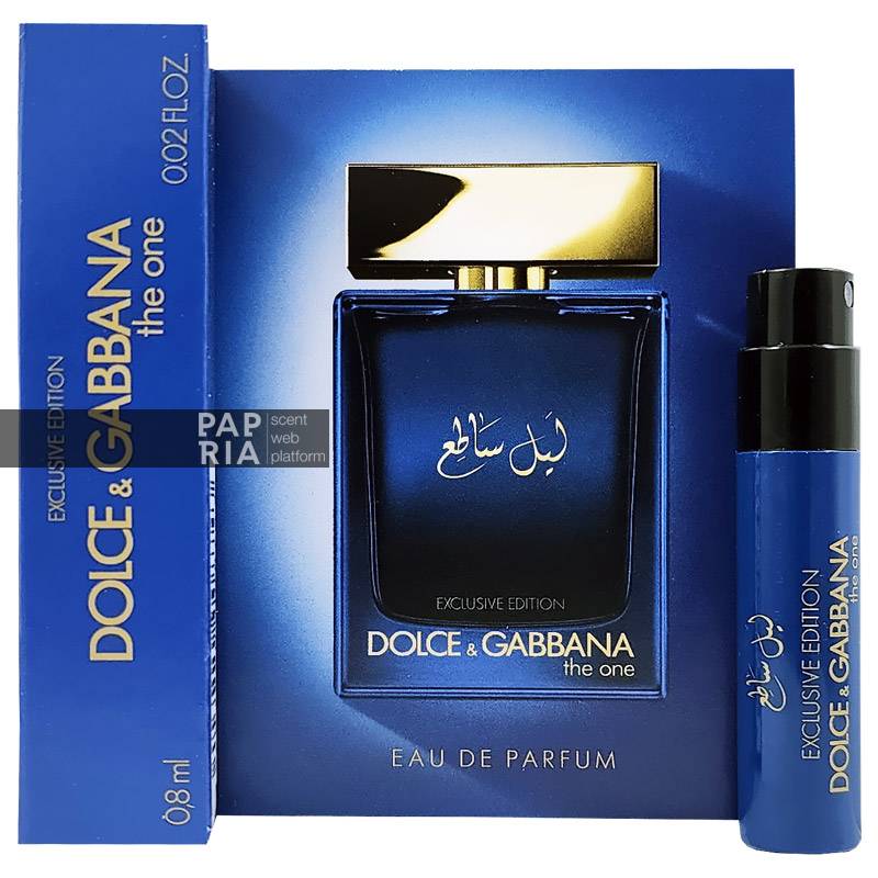 Dolce & Gabbana The One Luminous Night 0.8ml 0.02 fl. oz. official perfume sample perfume tester