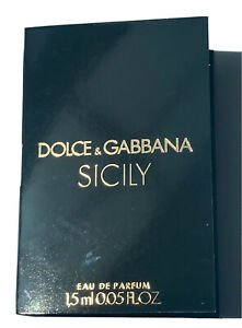 Dolce & Gabbana VELVET SICILY 1.5 ML 0.05 fl. oz. official sample perfume tester